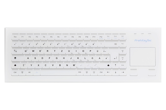 White Glass Keyboard