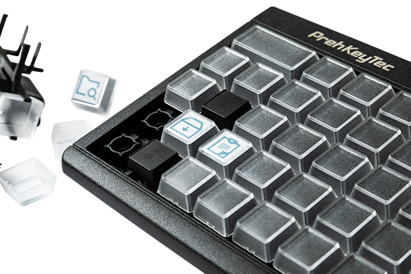 keyboards with relegendable key change technology