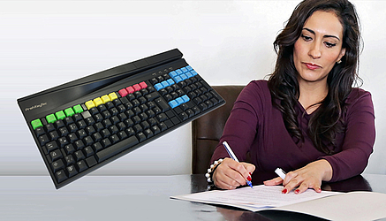 Tax accountant keyboard