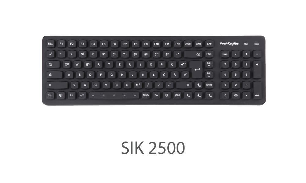 Silicone Keyboard For Military Communication SIK 2500