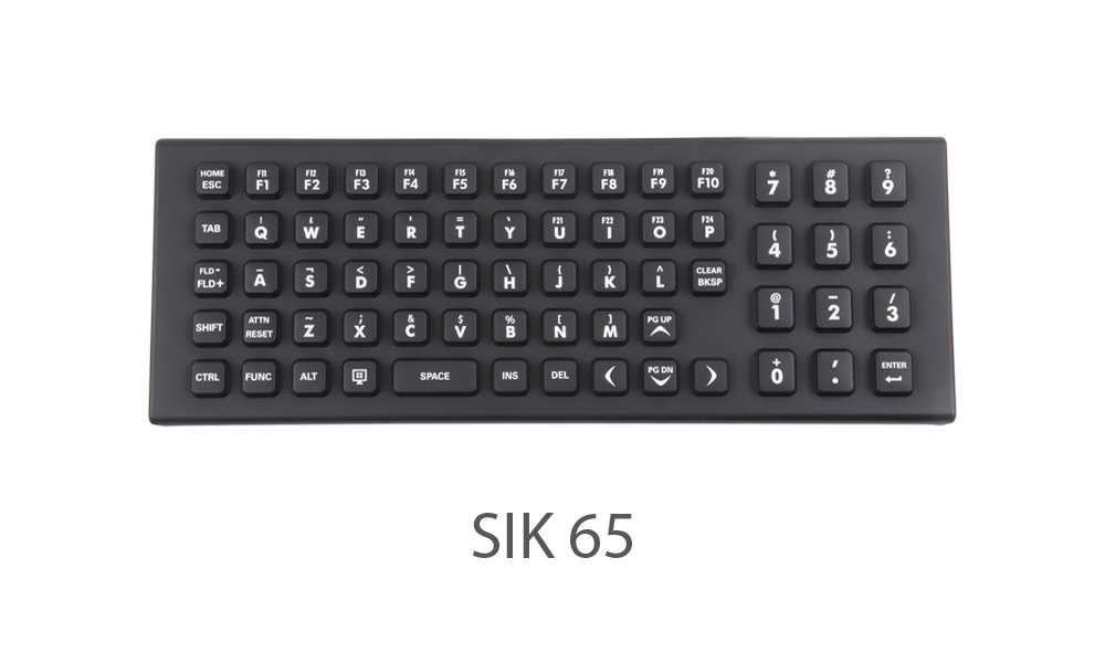 Rugged Backlit Silicone Keyboard SIK 65