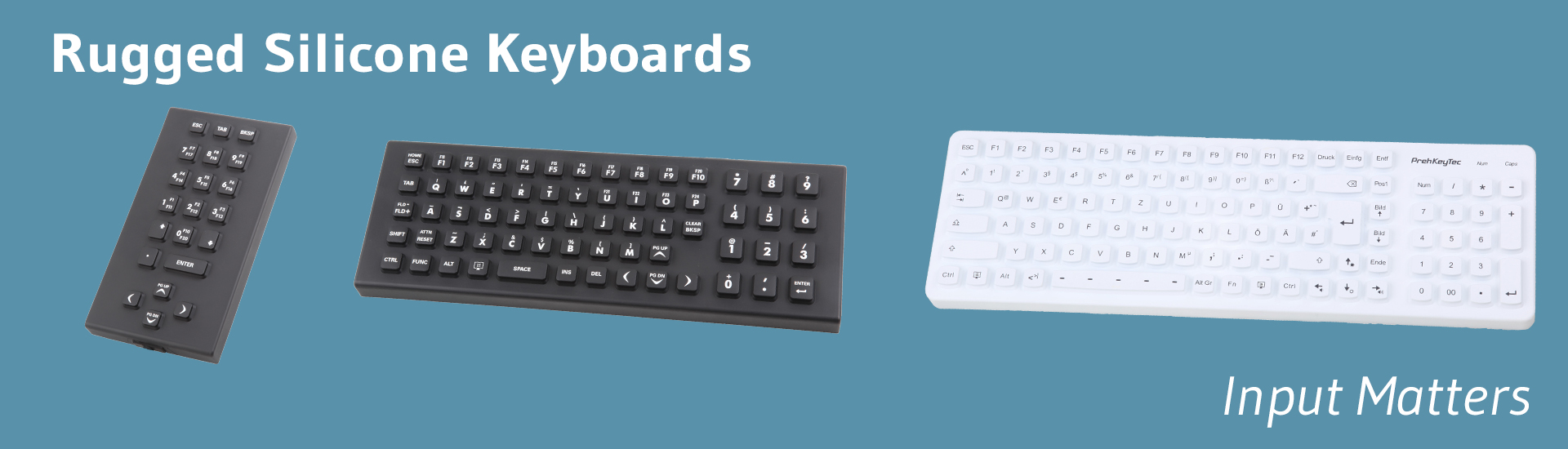 Rugged Silicone Keyboards