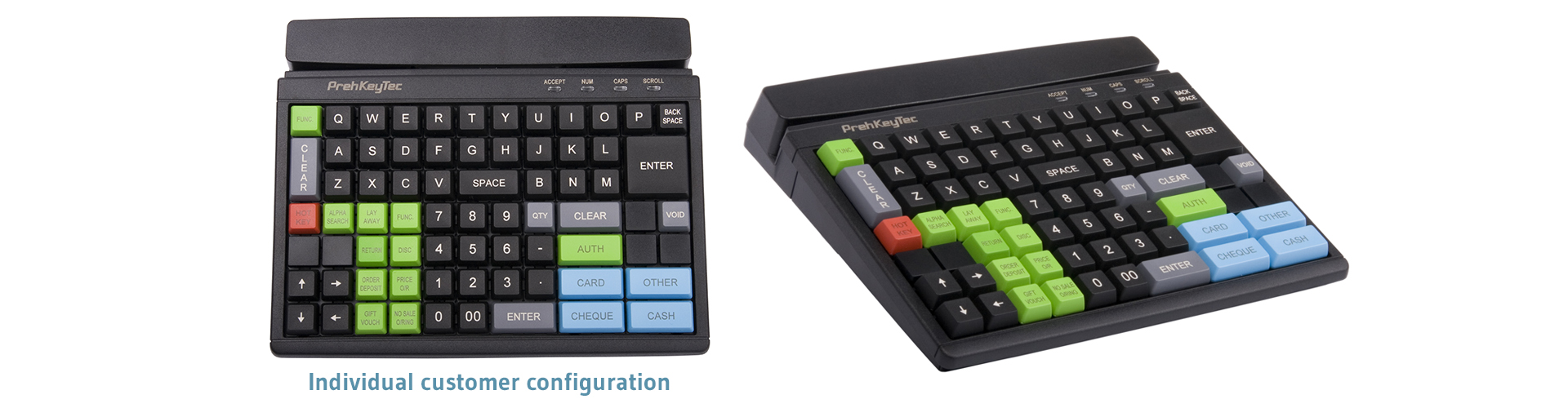 Customizable Programmable Cash Register Keyboard