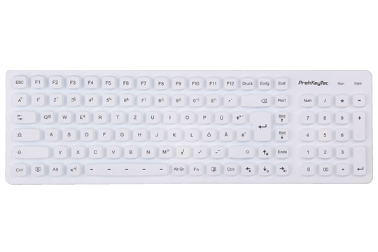 Hygienic Silicone Keyboard for Easy Cleaning